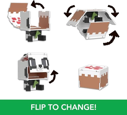 MATTEL MINECRAFT FLIPPIN FIGS COLECCION DE FIGURAS CON JUEGO ANTIESTRE S 2 EN 1 ESCALA DE 375 - 3
