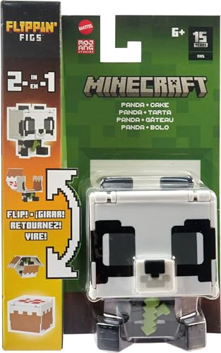 MATTEL MINECRAFT FLIPPIN FIGS COLECCION DE FIGURAS CON JUEGO ANTIESTRE S 2 EN 1 ESCALA DE 375 - 6