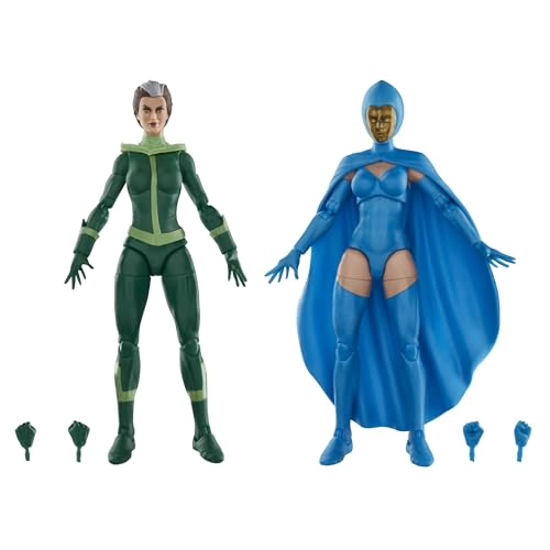 MARVEL LEGENDS SERIES ROGUE AND DESTINY XMEN COMICS FIGURAS DE ACCION COLECCIONABLES DE 6 PULGADAS - 1