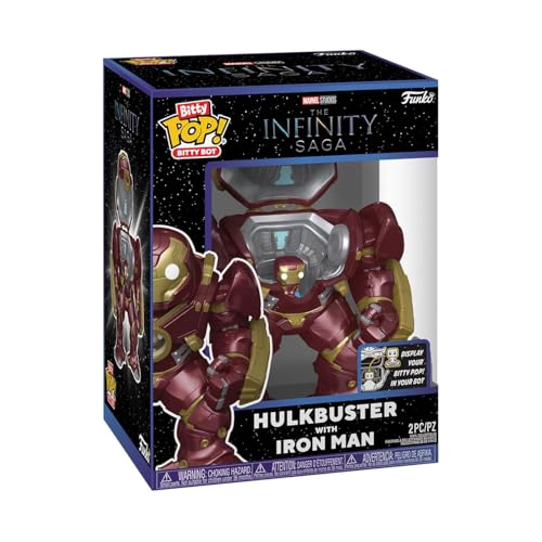 FUNKO POP BITTY BOTS MARVEL HULKBUSTER CON IRON MAN - 1
