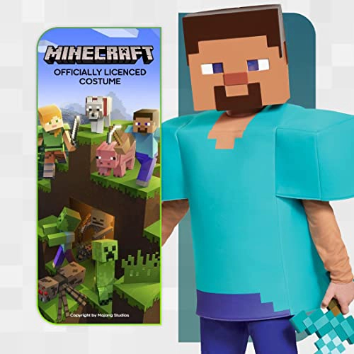 STEVE DELUXE MINECRAFT DISFRAZ MULTICOLOR MEDIANO 78 - 2