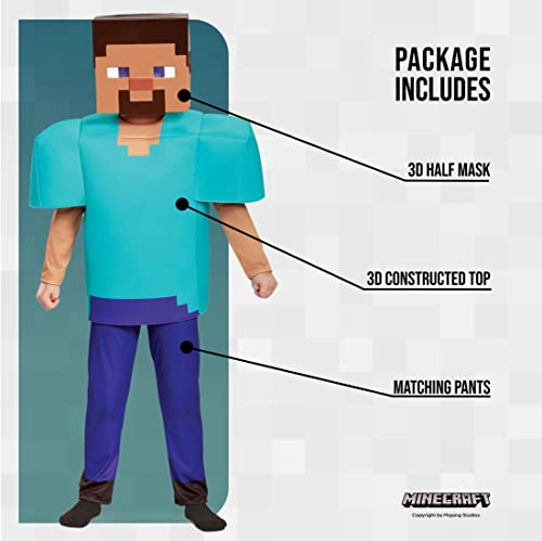 STEVE DELUXE MINECRAFT DISFRAZ MULTICOLOR MEDIANO 78 - 3