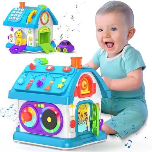 VAHOME JUGUETES MONTESSORI 14 EN 1 PARA NIÑOS DE 1 AÑO REGALOS PARA NIÑOS JUGUETE EDUCATIVO MUSICAL - 1