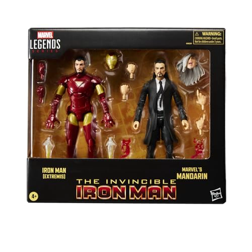SERIE MARVEL LEGENDS IRON MAN EXTREMIS Y MANDARIN DE MARVEL FIGURAS DE ACCION COLECCIONABLES DE 6 - 2