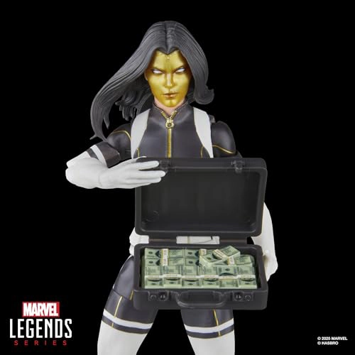 MARVEL LEGENDS SERIES MADAME MASQUE CROSSBONES MARVEL SUPERVILLAINS COMICS COLECCIONABLES PAQUETE - 3