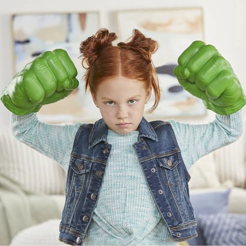MARVEL PUÑOS DE HULK GAMMA SMASH JUGUETE DE ESPUMA SUAVE PARA JUEGOS DE ROL JUGUETES DE SUPERHE ROES - 6