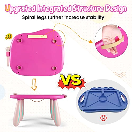 SMASIAGON TABLERO MAGNE TICO DE DIBUJO PARA NIÑOS PEQUEÑOS TABLERO DE GARABATEAR BORRABLE PARA CASA - 6