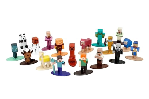 JADA MINECRAFT NANO METALFIGS 18 PACK SERIES 13 MINI FIGURAS FUNDIDAS A PRESION INCLUYE STEVE - 2