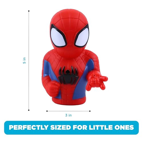 MARVEL SPIDEY Y AMIGOS PLUS AVENGERS SET DE 5 PIEZAS DE JUGUETES DE BAÑO CON REGADERAS JUGUETES - 3