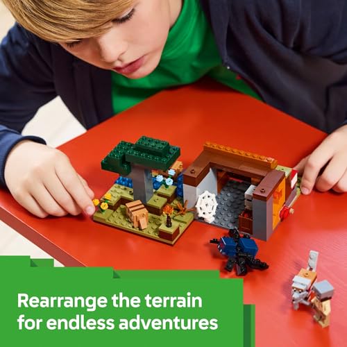 LEGO MINECRAFT LA EXPEDICION MINERA DEL ARMADILLO FIGURAS DE JUGUETE Y SET DE JUEGO JUGUETE - 5