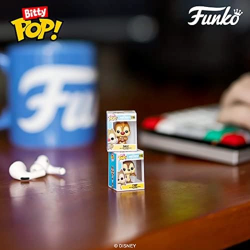 FUNKO BITTY POP DISNEY MICKEY PAQUETE DE 4 MICKEY MOUSE MINNIE MOUSE VESTIDO ROSA PLUTO Y UNA MINI - 6