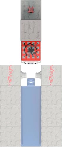 MATTEL MINECRAFT TOYS FIGURA DE ACCION DE CREEPER CON ACCESORIO Y PIEZA DE CONSTRUCCION REDSTONE - 4