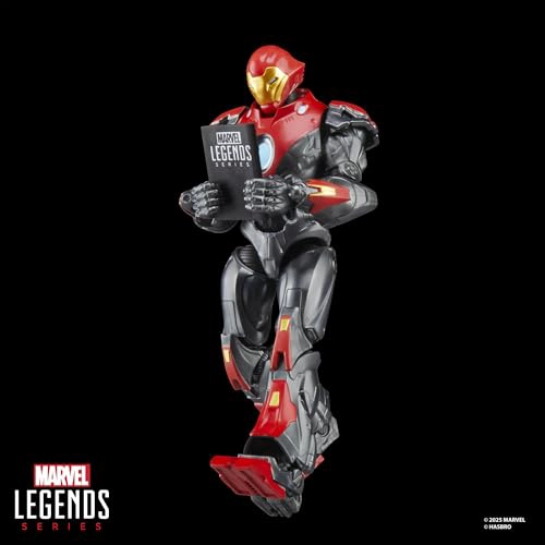SERIE MARVEL LEGENDS ULTIMATE IRON MAN FIGURA DE ACCION COLECCIONABLE DE 6 PULGADAS INSPIRADA - 6