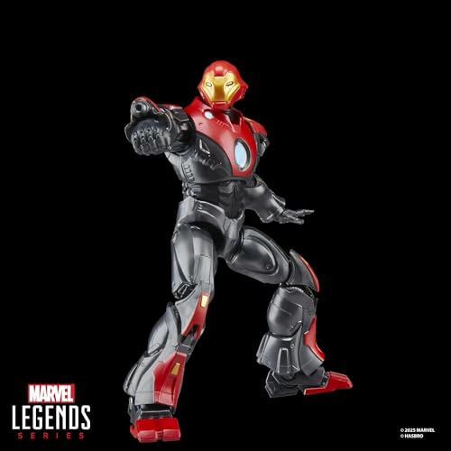 SERIE MARVEL LEGENDS ULTIMATE IRON MAN FIGURA DE ACCION COLECCIONABLE DE 6 PULGADAS INSPIRADA - 7