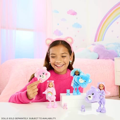 BARBIE CUTIE REVEAL MUÑECA Y ACCESORIOS CHELSEA SERIE CARE BEARS MUÑECA PEQUEÑA CON DISFRAZ Y 6 - 2