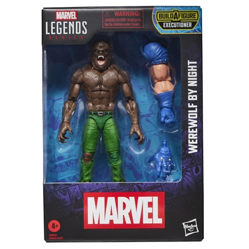 SERIE MARVEL LEGENDS HOMBRE LOBO DE LA NOCHE FIGURA DE ACCION COLECCIONABLE DE MARVEL COMICS - 1