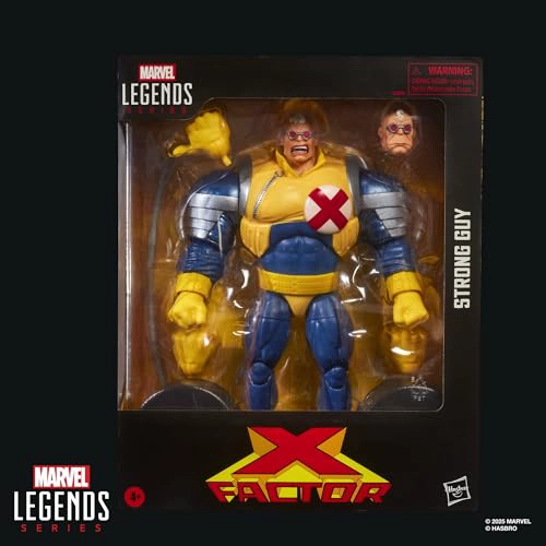 MARVEL LEGENDS SERIES STRONG GUY XFACTOR COMICS FIGURA DE ACCION COLECCIONABLE A ESCALA DE 6 - 2