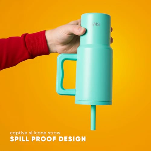 SIMPLE MODERN DISNEY KIDS VASO DE 24 ONZAS CON ASA Y TAPA DE POPOTE DE SILICONA A PRUEBA - 3