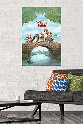 TRENDS INTERNATIONAL DISNEY WINNIE THE POOH PELICULA POSTER DE PARED DE UNA HOJA 22375 X 34 - 2