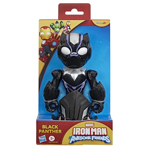 MARVEL IRON MAN AND HIS AWESOME FRIENDS FIGURA DE ACCION DE PANTERA NEGRA DE GRAN TAMAÑO JUGUETES - 2