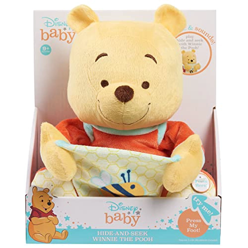 DISNEY JUST PLAY PELUCHE INTERACTIVO DE WINNIE THE POOH JUGUETES PARA NIÑOS A PARTIR DE 09 MESES - 6