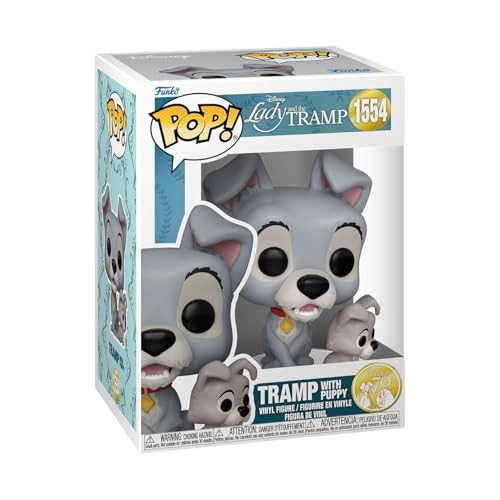 FUNKO POP DISNEY LA DAMA Y EL VAGABUNDO VAGABUNDO CON CACHORRO - 1