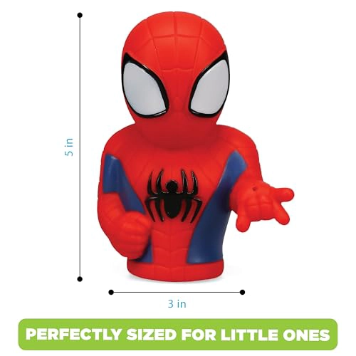 MARVEL SPIDEY Y SUS AMIGOS SET DE 5 JUGUETES DE BAÑO CON PULVERIZADOR JUGUETES DE BAÑO PARA BEBE S - 3