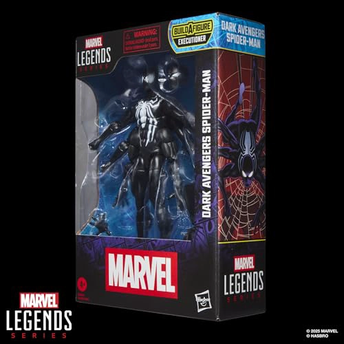 SERIE MARVEL LEGENDS DARK AVENGERS SPIDERMAN FIGURA DE ACCION COLECCIONABLE DE 6 PULGADAS - 2