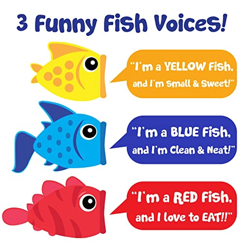 MOVE2PLAY FEED THE FISH MAS DE 30 CANCIONES Y FRASES FANTASTICAS JUGUETE MUSICAL PARA BEBE S Y NIÑOS - 5