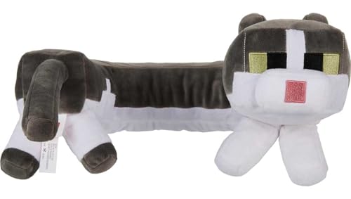 MATTEL MINECRAFT RONRONEANDO SONIDOS ALMOHADA PARA EL CUELLO JUGUETE DE PELUCHE DE GATO CON SONIDO - 3