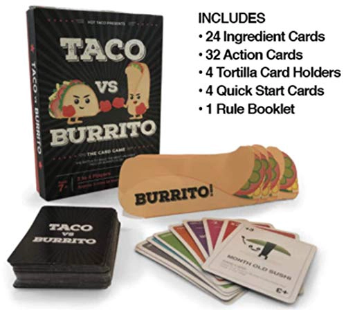 TACO VS BURRITO EL JUEGO DE CARTAS SORPRENDENTEMENTE ESTRATE GICO Y EXTREMADAMENTE POPULAR CREADO - 2