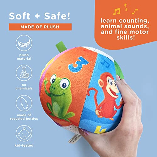 MOVE2PLAY PELOTA DE BEBE  DIVERTIDISIMA E INTERACTIVA CON MUSICA Y EFECTOS DE SONIDO REGALO - 3