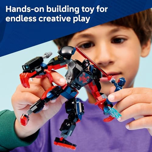 LEGO MARVEL MILES MORALES MECH VS SPIDERMAN 2099 JUGUETE DE CONSTRUCCION PARA NIÑOS Y NIÑAS DISEÑO - 4