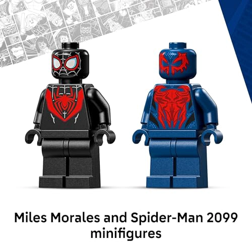 LEGO MARVEL MILES MORALES MECH VS SPIDERMAN 2099 JUGUETE DE CONSTRUCCION PARA NIÑOS Y NIÑAS DISEÑO - 5