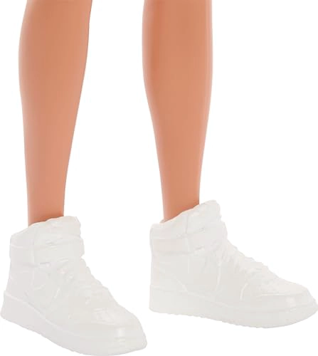MUÑECA BARBIE FASHIONISTAS KEN 227 CON LOOK INSPIRADO EN THE TOTALLY HAIR LOOK MORENA CON BARBA - 5