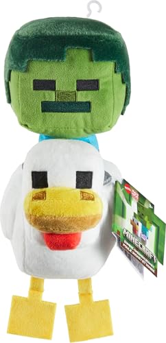 MATTEL MINECRAFT JUGUETE DE PELUCHE ZOMBIE CHICKEN JOCKEY ANIMAL DE PELUCHE COLECCIONABLE MUÑECA - 6