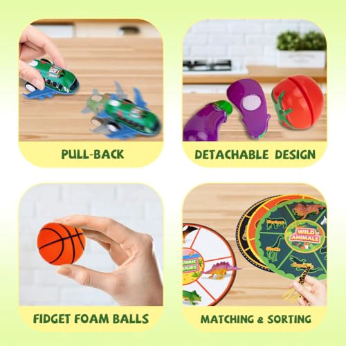 JUGUETES DE CLASIFICACION PARA NIÑOS PEQUEÑOS JUGUETES DE ANIMALES DE GRANJA JUEGOS A JUEGO JUEGO - 5