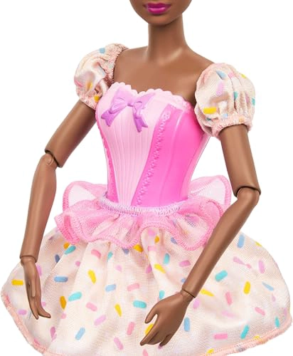 BARBIE IN THE NUTCRACKER LAND OF SWEETS BAILARINA CON TUTU Y ACCESORIOS TEMATICOS DE CARAMELO NIKKI - 4