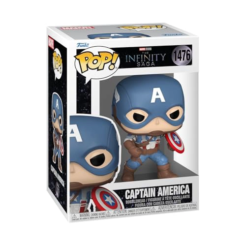 FUNKO POP MARVEL INFINITY SAGA CAPITAN AME RICA FIGURA DE VINILO COLECCIONABLE IDEA DE REGALO - 1