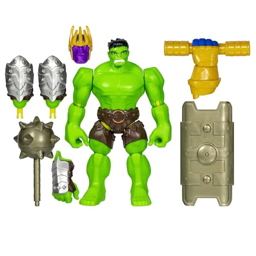 MARVEL MIXMASHERS HULK FIGURA DE ACCION PERSONALIZADA DE LOS VENGADORES DELUXE MIXANDMATCH - 1