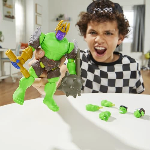 MARVEL MIXMASHERS HULK FIGURA DE ACCION PERSONALIZADA DE LOS VENGADORES DELUXE MIXANDMATCH - 6