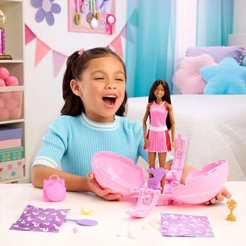 BARBIE MUÑECO Y ACCESORIOS DE JUGADOR DE TENIS CON MUÑECA BRUNETTE FASHION Y 8 SORPRESAS - 2