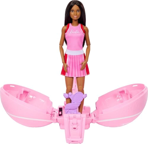 BARBIE MUÑECO Y ACCESORIOS DE JUGADOR DE TENIS CON MUÑECA BRUNETTE FASHION Y 8 SORPRESAS - 5