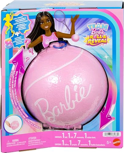 BARBIE MUÑECO Y ACCESORIOS DE JUGADOR DE TENIS CON MUÑECA BRUNETTE FASHION Y 8 SORPRESAS - 6