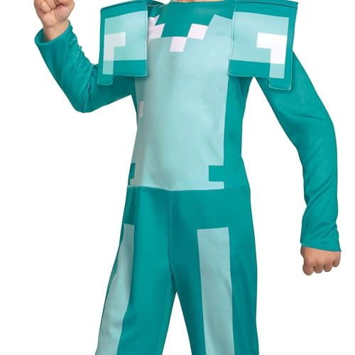DISFRAZ DE ARMADURA DE MINECRAFT DISFRAZ OFICIAL DE MINECRAFT PARA NIÑOS DE HALLOWEEN - 4