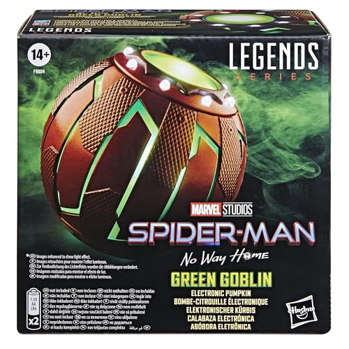 MARVEL LEGENDS SERIES GREEN GOBLIN CALABAZA ELECTRONICA SPIDERMAN NO WAY HOME EQUIPO COLECCIONABLE - 2