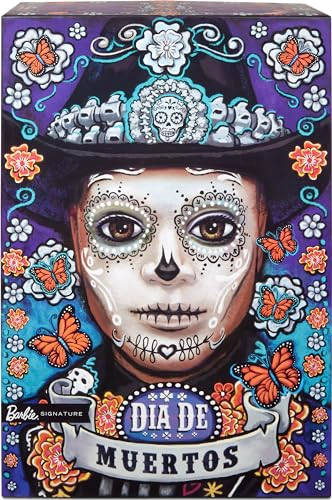 BARBIE SIGNATURE KEN FASHION MUÑECA 2023 DIA DE MUERTOS COLECCIONABLE CON CHAQUETA AZUL SOMBRERO - 6