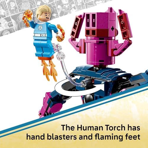 LEGO MARVEL LOS 4 FANTASTICOS CONTRA GALACTUS FIGURA DE CONSTRUCCION JUGUETE DE CONSTRUCCION - 4