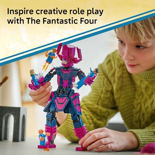LEGO MARVEL LOS 4 FANTASTICOS CONTRA GALACTUS FIGURA DE CONSTRUCCION JUGUETE DE CONSTRUCCION - 5