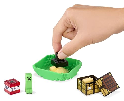 MGAS MINIVERSE MAKE IT MINI MINECRAFT PAQUETE DE 2 MGAS MINIVERSE MANUALIDADES MINERIA PIXELES - 3